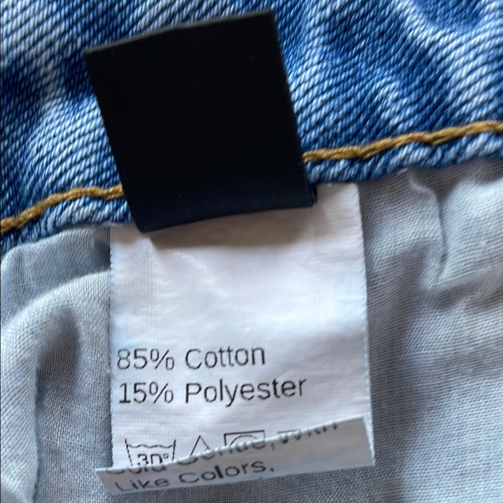 Shein Patchwork Jeans - Picture 5 of 8